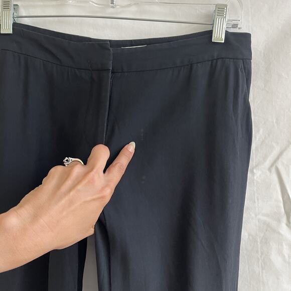 Alexander McQueen black straight low rise pants, size IT 38/US XS, classic. - Picture 8 of 9